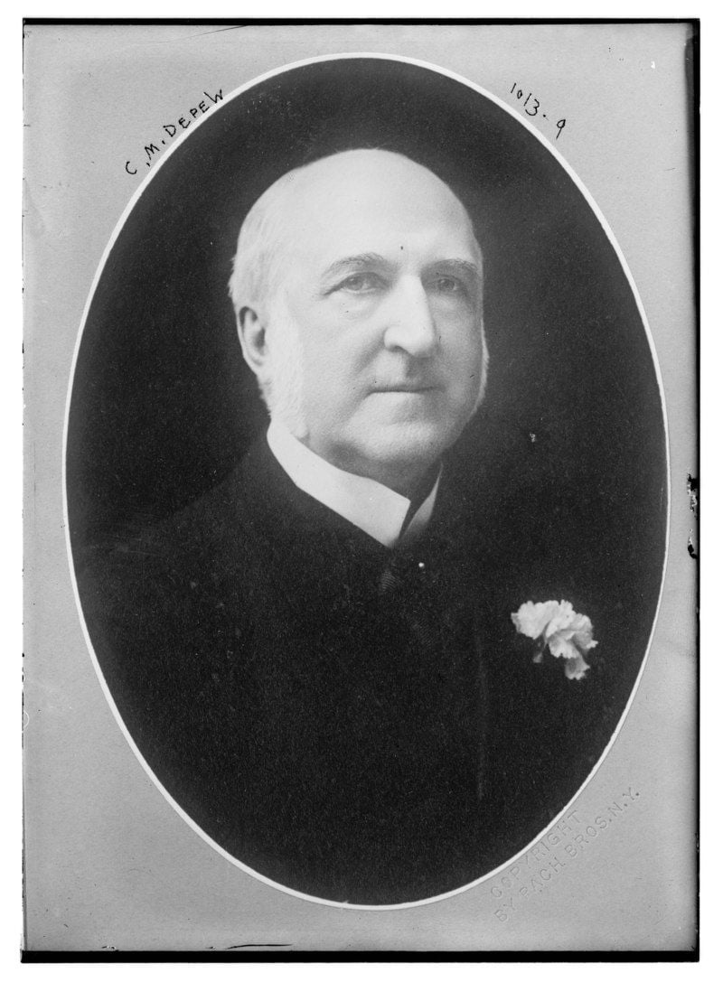 New York Senator Chauncey Depew