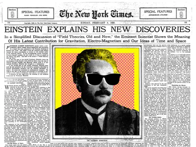 After two eclipse expeditions confirmed Einstein's theory of general relativity, the scientist became an international celebrity. 
