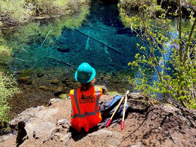 Participants in First Nature Tours help mitigate damages from wildfires in Central Oregon.