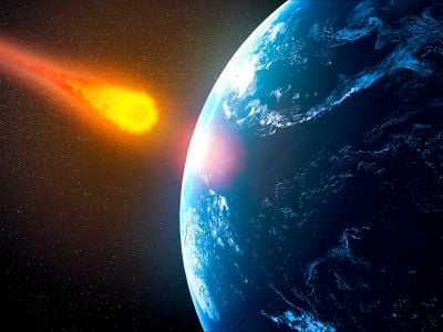 Over the course of our planet&rsquo;s history, major impacts by comets and asteroids are plentiful.