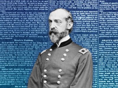 On a June morning in 1864, Meade expelled&nbsp;Edward Crapsey from camp, ordering his men to seat the reporter backward on a mule, with a sign around his neck that read &ldquo;Libeler of the Press.&rdquo;