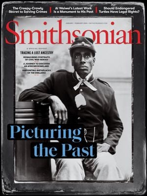 Cover image of the Smithsonian Magazine January/February 2024 issue