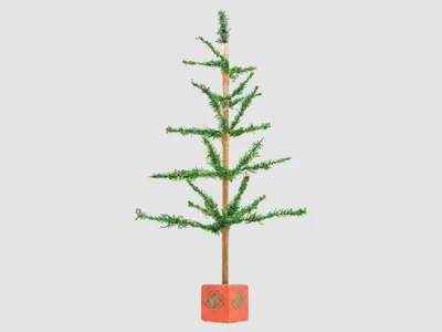 The 31-inch-tall tree is billed as the &quot;humblest Christmas tree in the world.&quot;