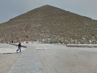 Khufu Pyramid at Giza.
